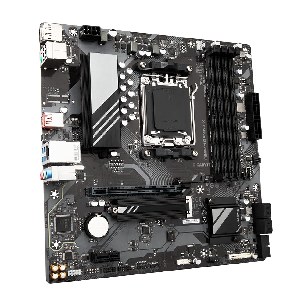 Placă Bază Gigabyte A620M GAMING X AX AM5 DDR5 mATX WiFi - imagine 4