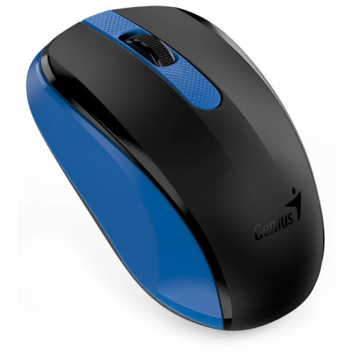 Mouse Wireless Genius NX-8008S Albastru - 1200 DPI, Optic