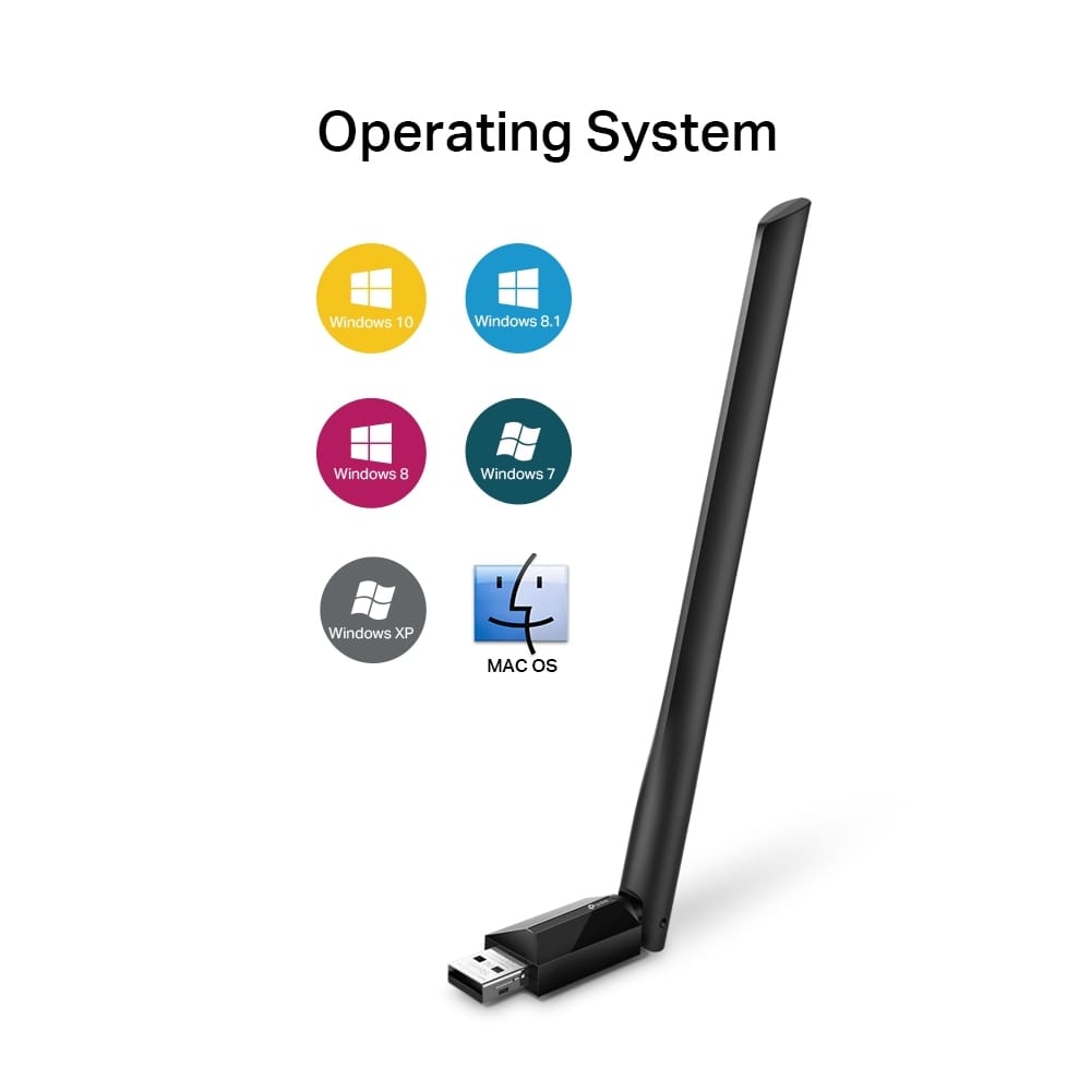 Adaptor Wireless TP-Link Archer T2U Plus AC600 cu Antenă 5dBi - imagine 5