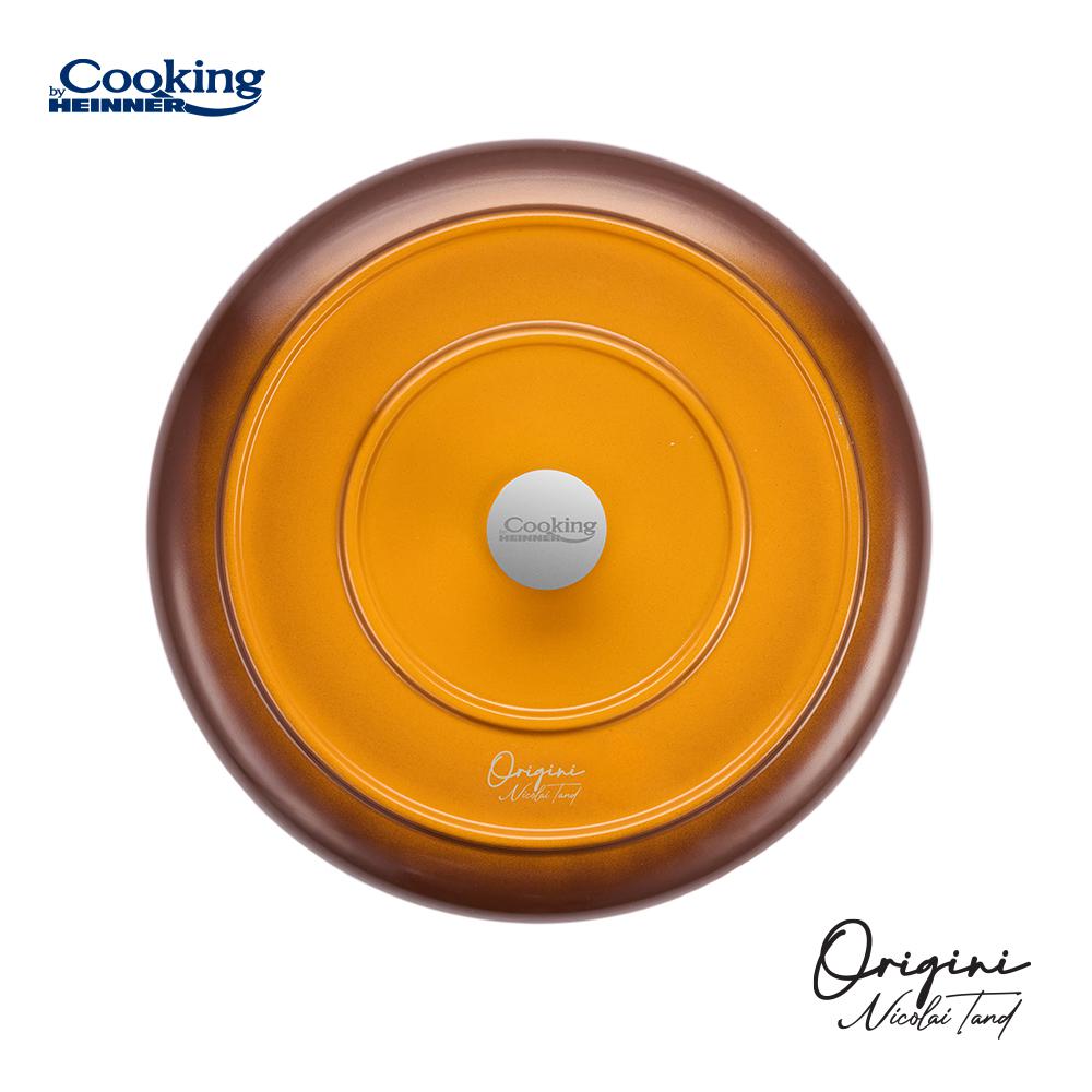 Tigaie Heinner Aluminiu Turnat 26cm cu Capac - Origni Nicolai - imagine 4