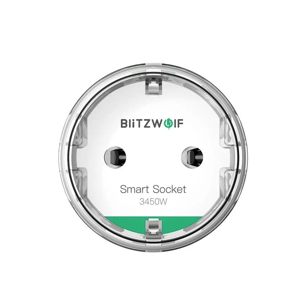 Priza Inteligenta BlitzWolf BW-SHP6 Pro, WiFi, Monitorizare Energie - imagine 2