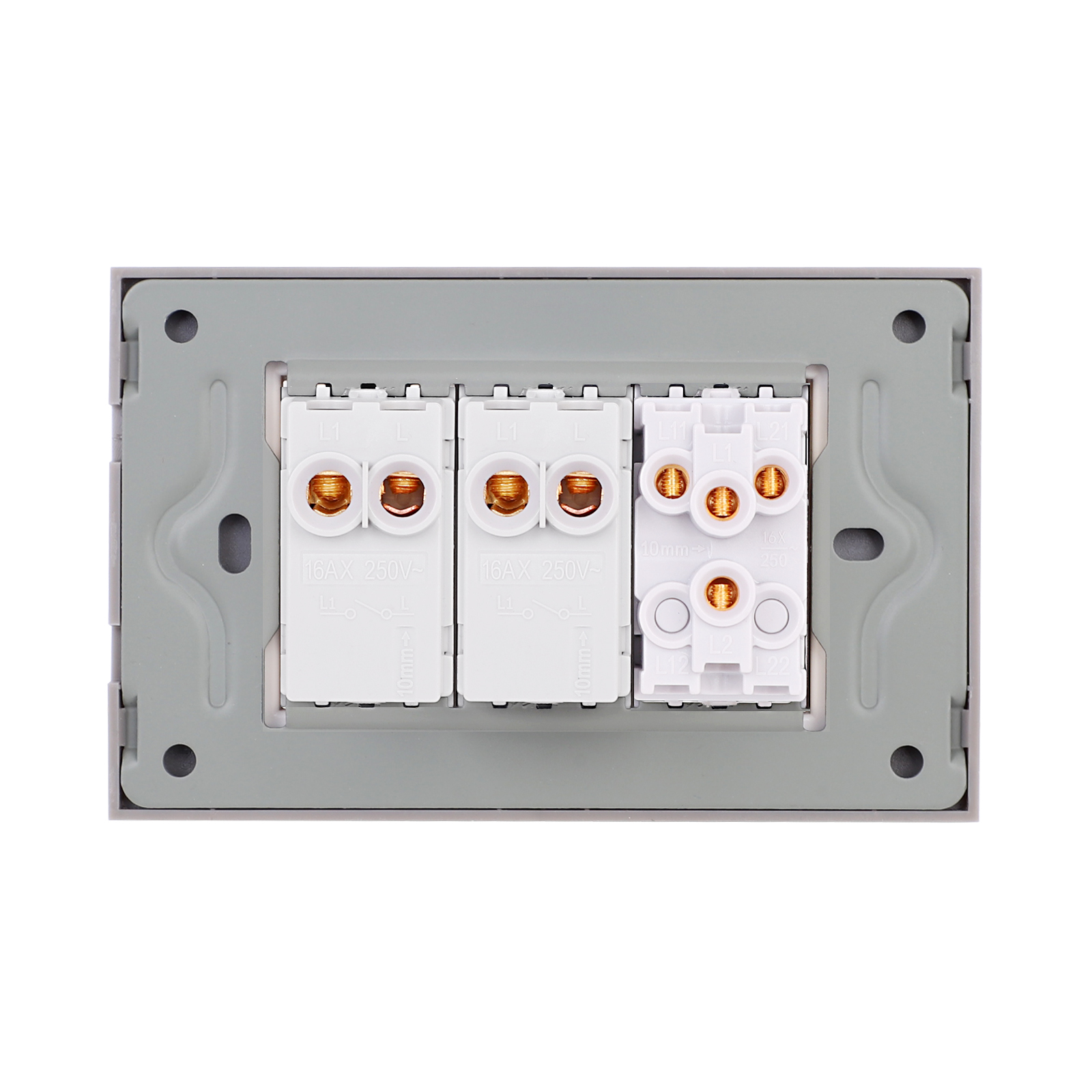 Întrerupător Mecanic 4 Posturi LUXION Sticlă, IP44 - imagine 16