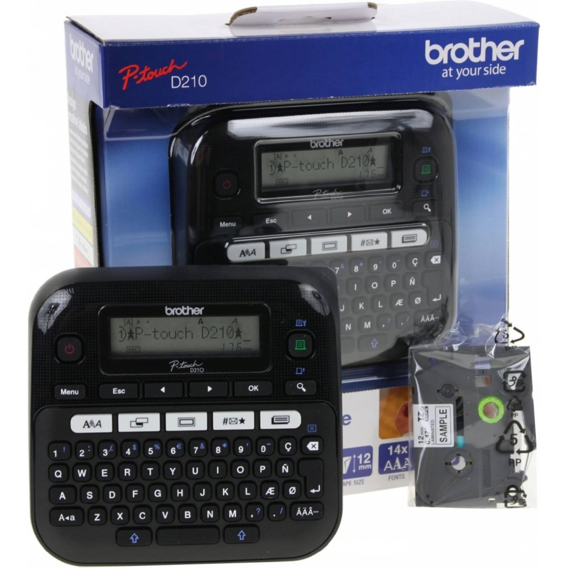 Imprimantă etichete Brother PT-D210VP, 180dpi, 20mm/s - imagine 4