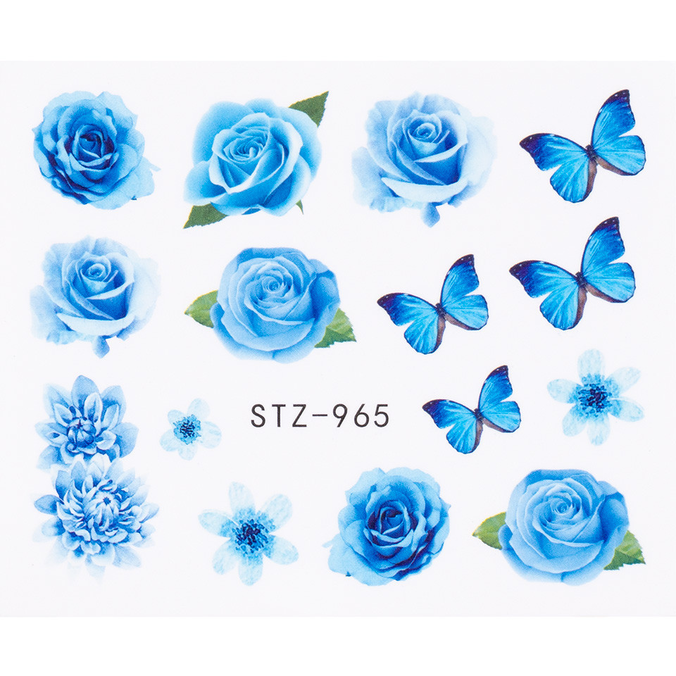 Tatuaj Unghii Luxorise Flower Rain STZ-965