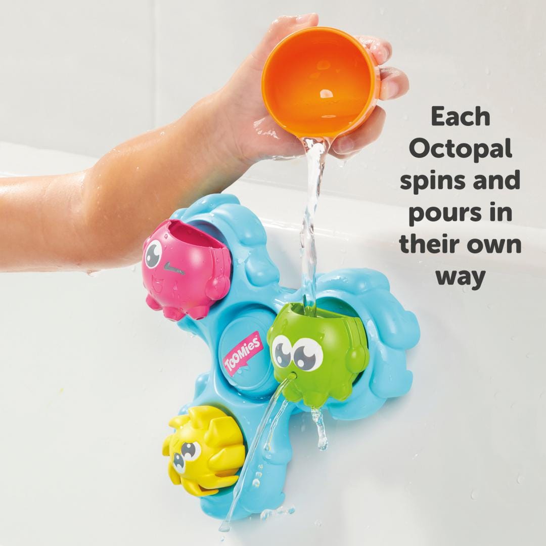 Jucarie Baie Caracatite Tomy - Se Invartesc si Stropesc - imagine 3