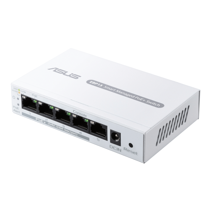 Asus EBP15 Switch Smart Managed 5 Porturi Gigabit POE