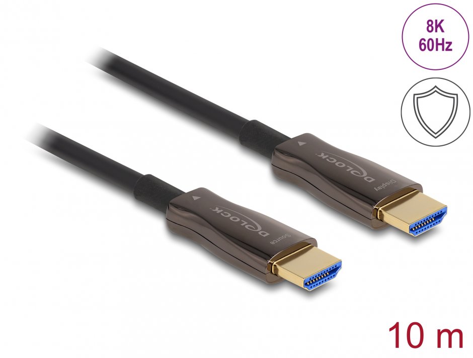 Cablu Optic HDMI Delock 8K 10m, Activ