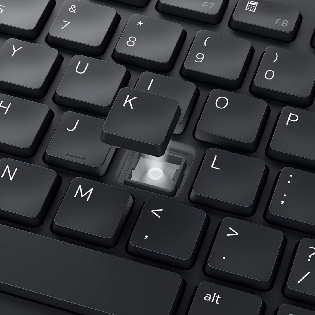 Tastatura Dell KB525C USB-C Iluminata - Profesionala, Silencioasa - imagine 7
