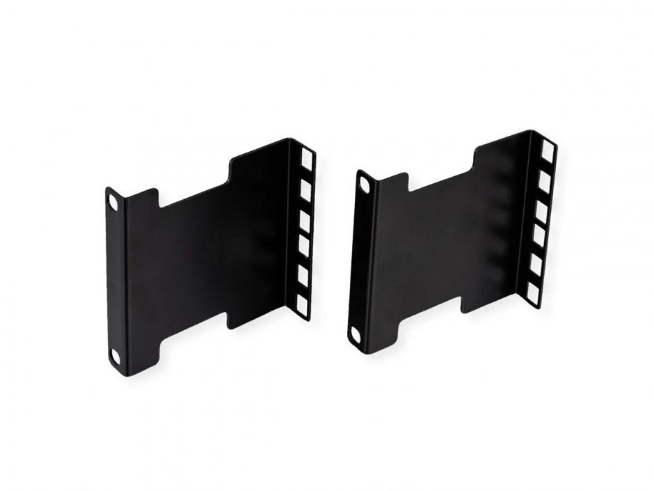 Set 2 buc extensie adancime cabinet 19" 2U metal 101.5mm, Value 26.99.0423