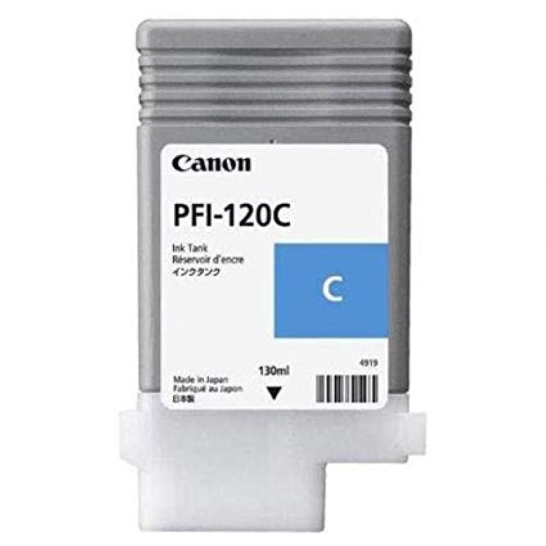Cartuș Canon PFI-120C Cyan 130ml Original pentru plotter TM - imagine 2