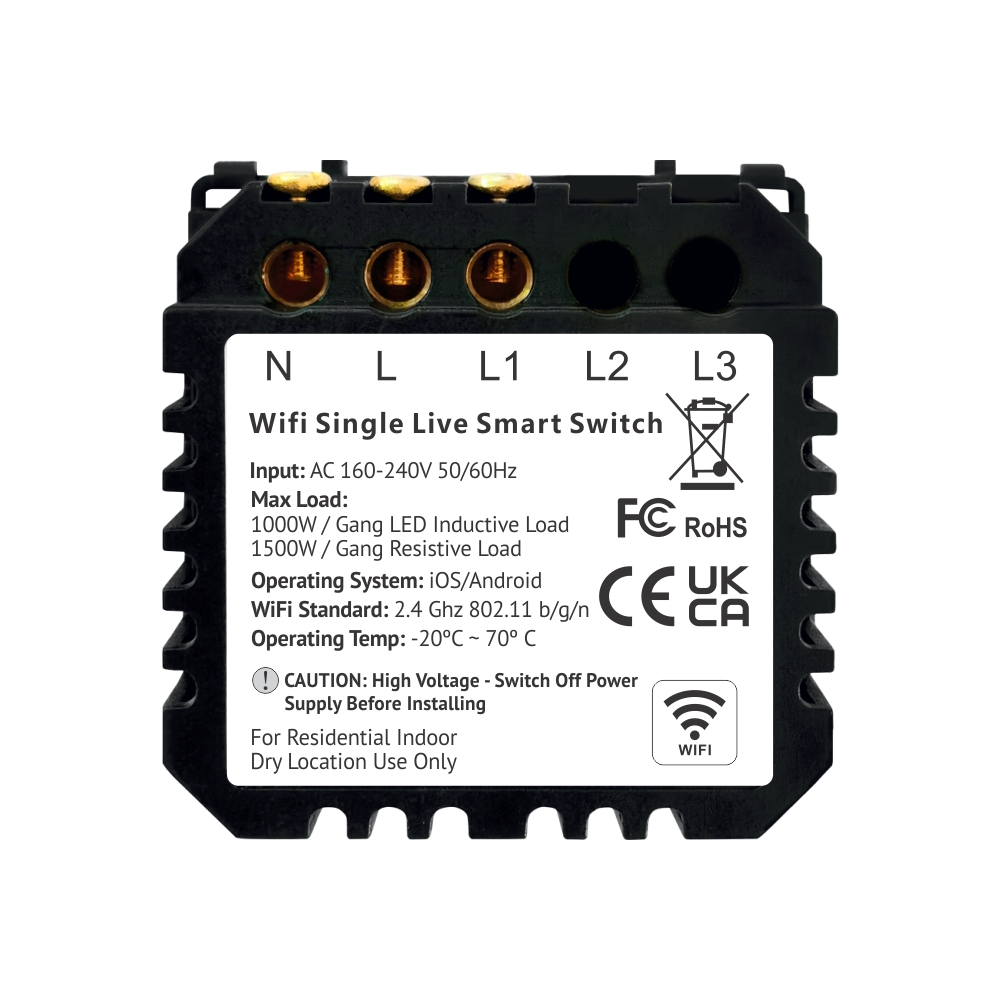 Întrerupător Touch Wi-Fi LUXION, Smart Control - imagine 4