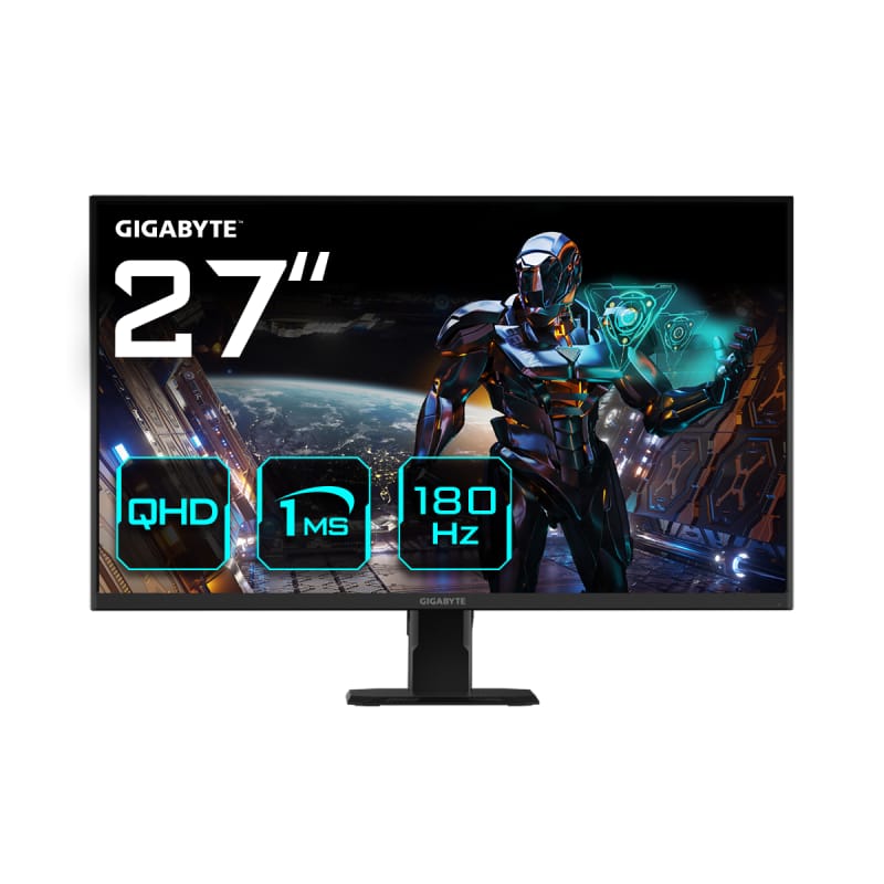 Monitor Gaming Gigabyte 27" QHD 180Hz IPS GS27QA - imagine 2