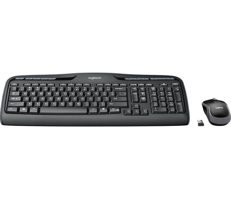 Kit Wireless Logitech MK330 - Tastatura + Mouse M215 Negro - imagine 4