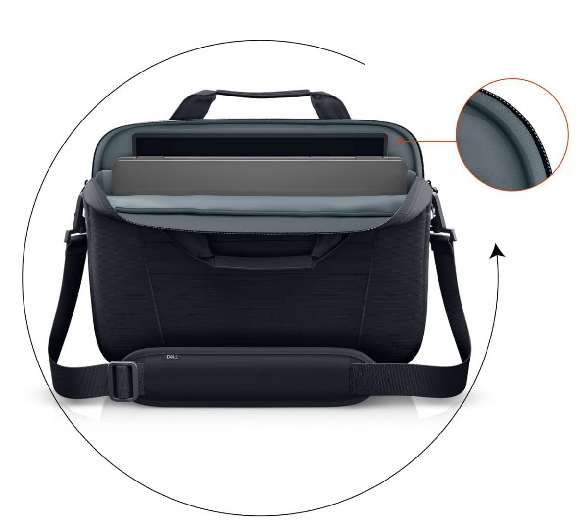 Gentă Laptop Dell EcoLoop Pro Slim 15 - Protecție Eco - imagine 8