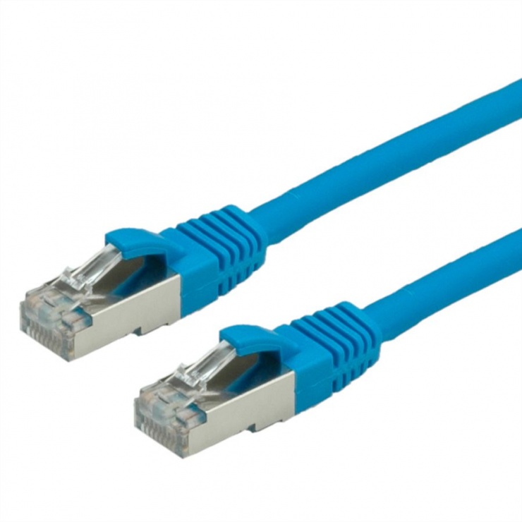 Cablu Retea SFTP Cat.6 Value Albastru, LSOH, 1.5m
