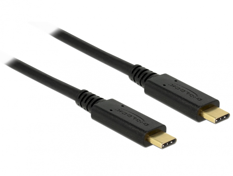 Cablu USB-C 0.5m 5A Delock 85529