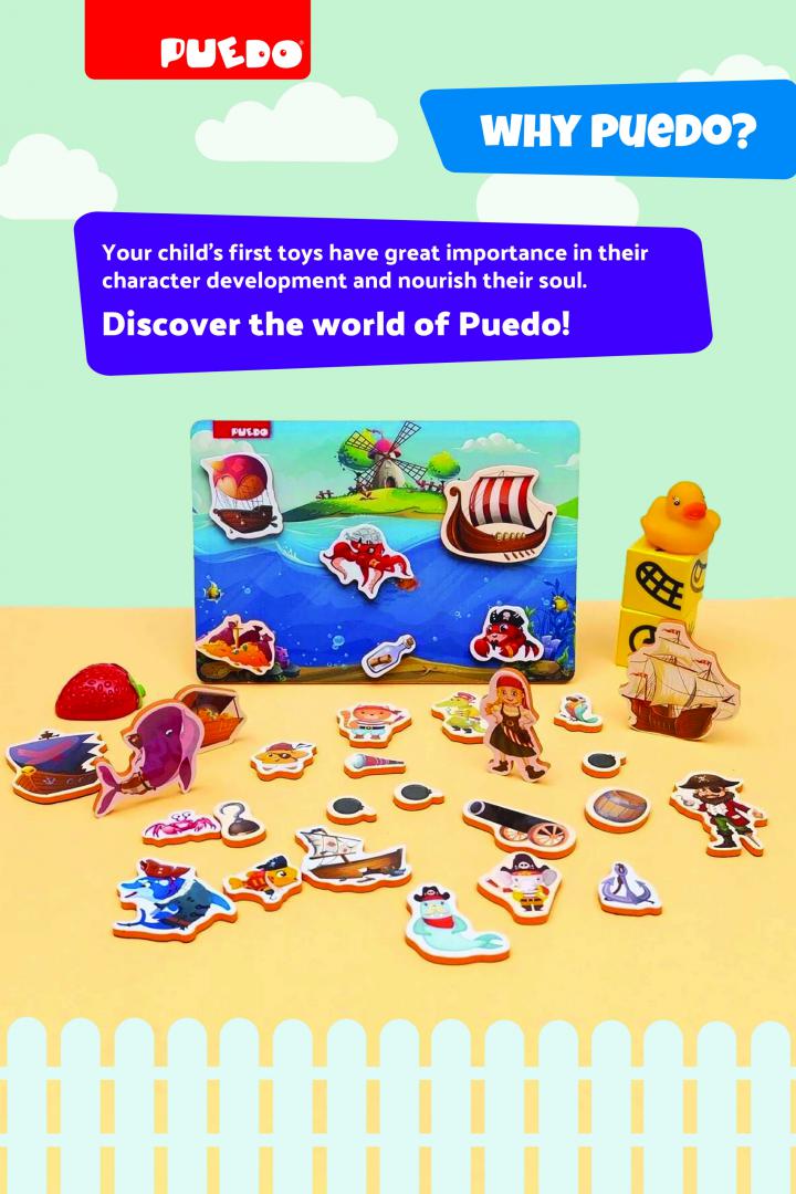 Joc Magnetic cu Pirați - Educativ și Captivant | Generic - imagine 6