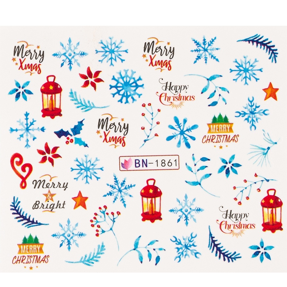 Tatuaj Unghii LUXORISE Winter Night - imagine 2