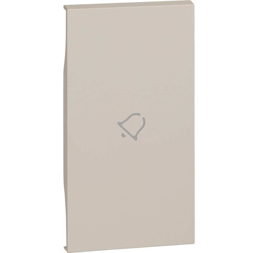 Tastă sonerie Bticino 2 module Living Now, nisip