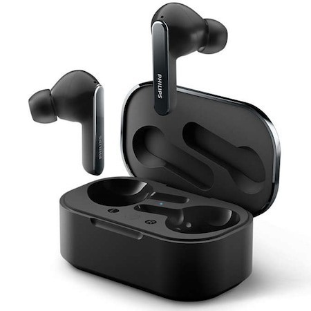 Casti Wireless Philips TAT5506BK ANC Pro Negru - 32h