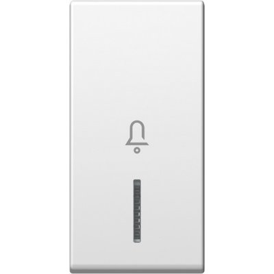 Clapeta 1M + Indicatar Alb TEM Modul TM11PWIN01