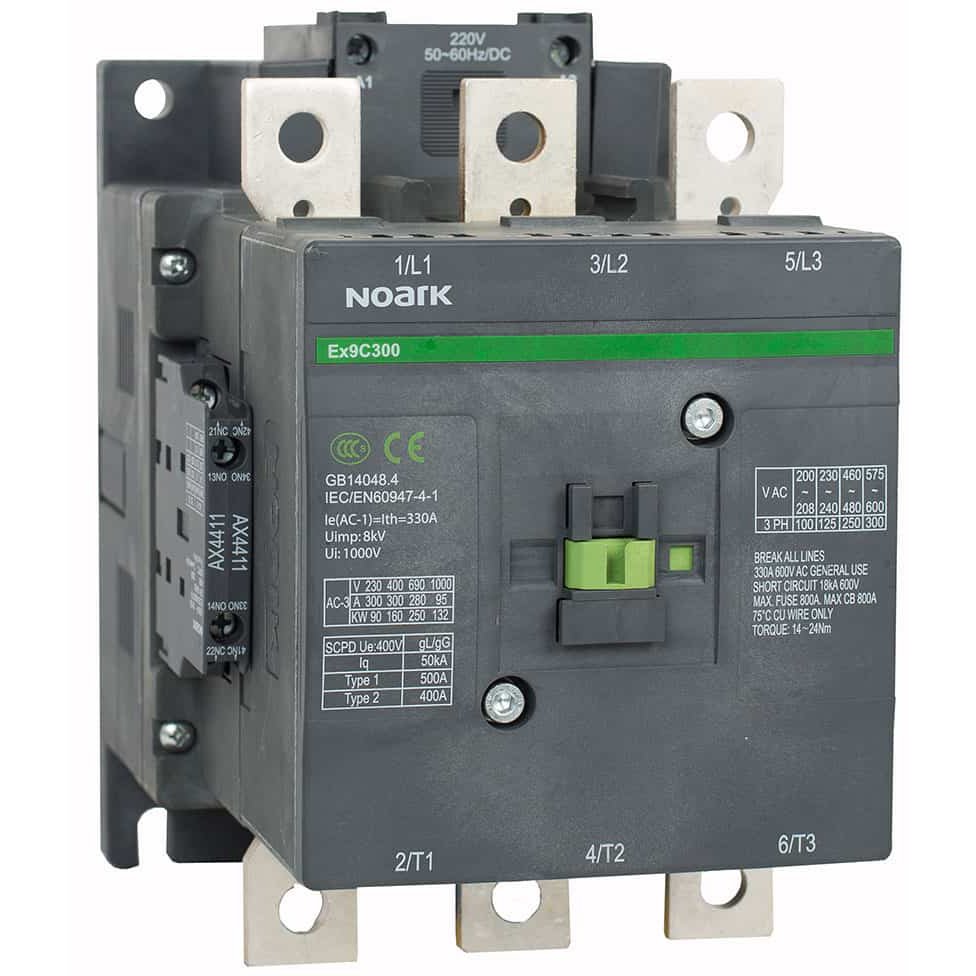 Contactor Noark 225A 230VAC/DC - Putere 110kW