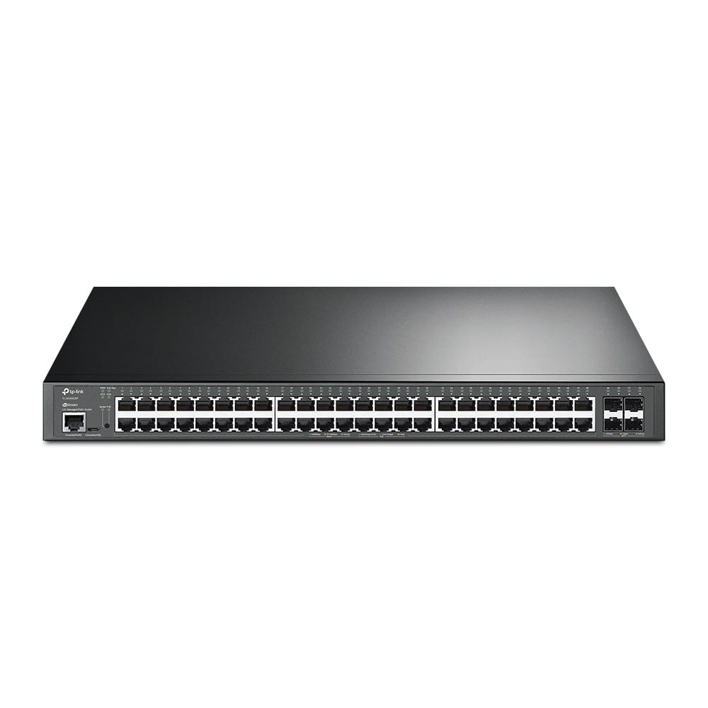Switch PoE TP-LINK TL-SG3452XP 48× Gigabit 4× SFP+ Managed - imagine 2