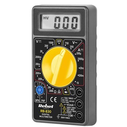 Multimetru Universal Rebel RB-830 | Precizie Măsurare - imagine 1