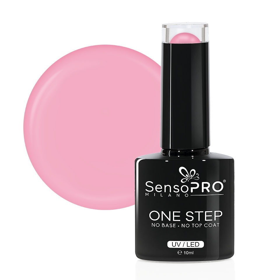 Oja Semipermanenta SensoPRO One Step Pink Rose