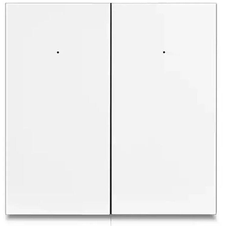 Întrerupător smart Rovo 1081WL, 2 canale, Wi-Fi, fără nul