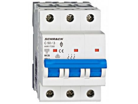 Siguranta Schrack C50A 6kA Tripolara