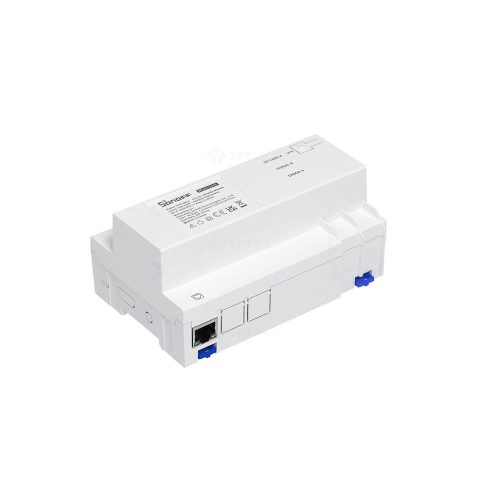 Releu Sonoff SPM Main Wi-Fi, Masurare Putere, Alb