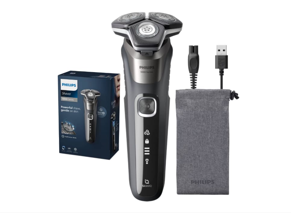 Aparat Barbierit Philips S5887/10 SkinIQ - Barbierit Umed și Uscat - imagine 2