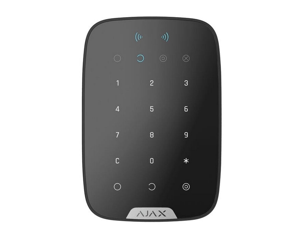 Ajax KeyPad Plus: Tastatură Alarmă Wireless