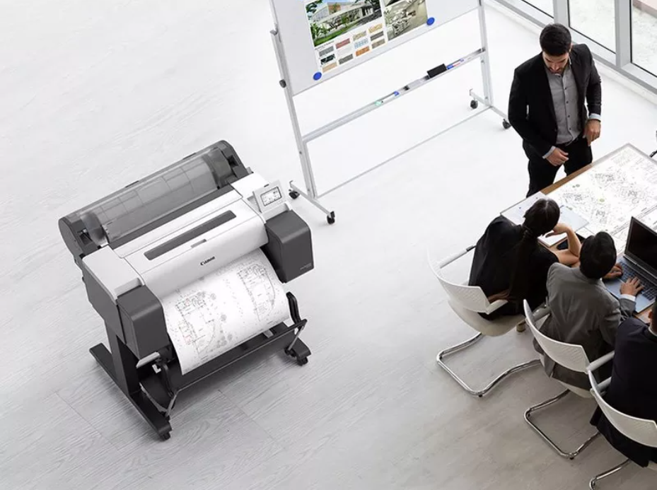 Plotter CANON imagePROGRAF TM-255 24" WiFi - Format A1, 500GB HDD - imagine 3