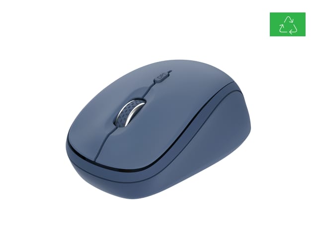 Mouse Wireless Trust Yvi 1600 DPI Albastru - Compact și Precis - imagine 3
