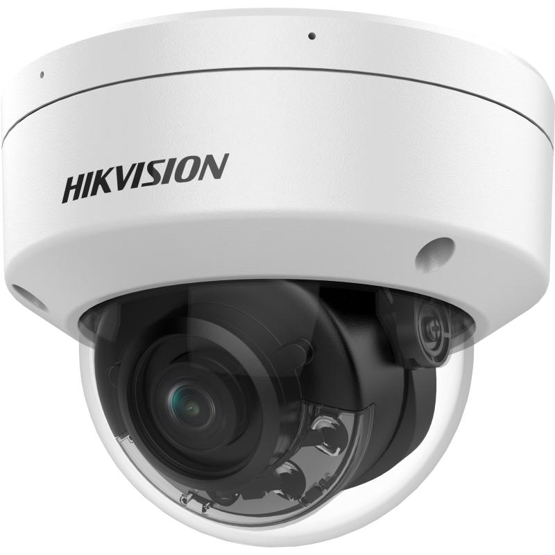 Cameră IP Dome 8MP Hikvision ColorVu și Audio Integrat