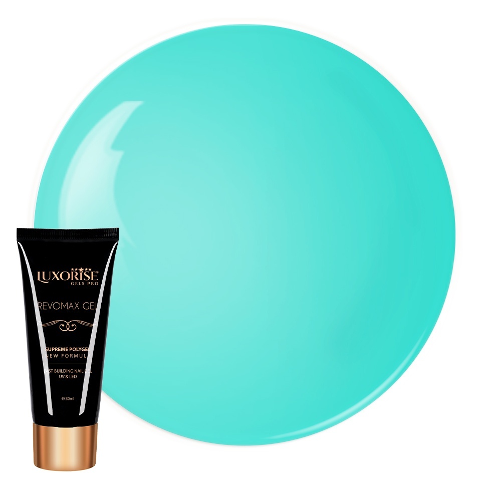 Polygel Luxorise Tropical Green 30ml - imagine 1