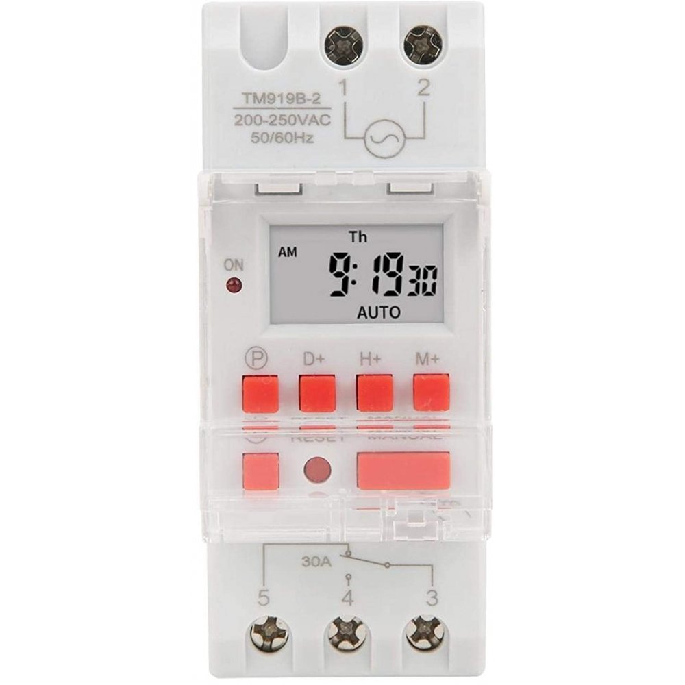 Releu Digital Sinotimer 30A, Temporizator Programabil