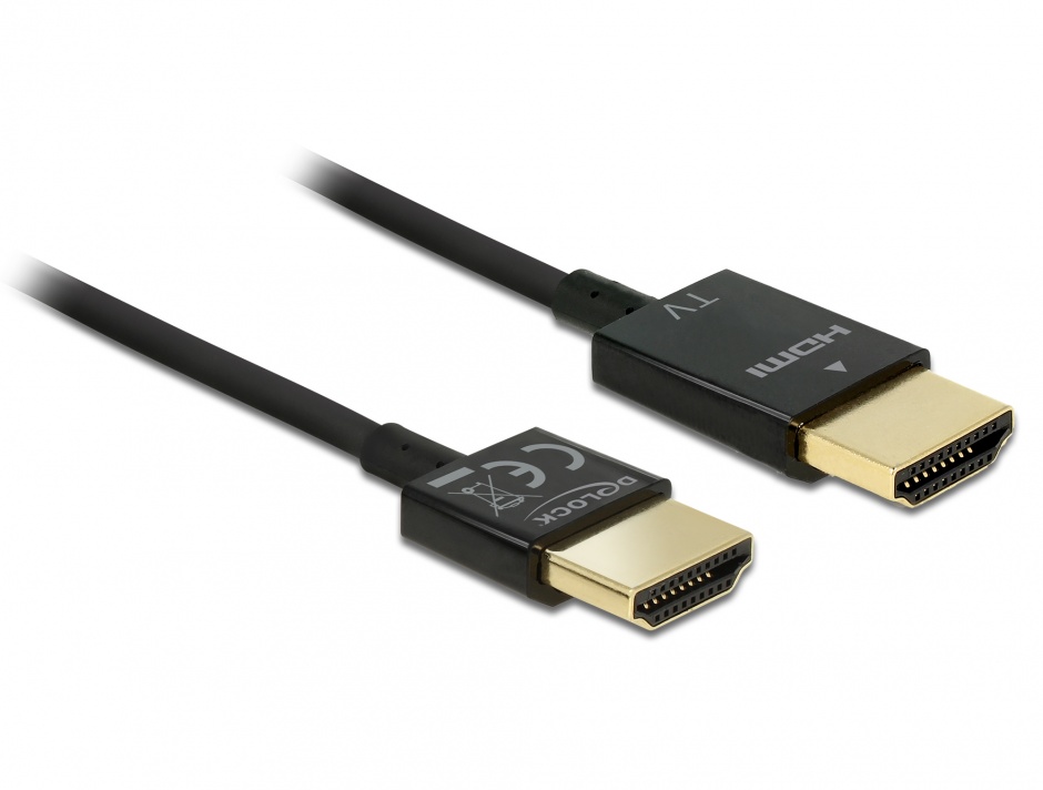 Cablu HDMI Delock 4K 3D, 4.5m Premium