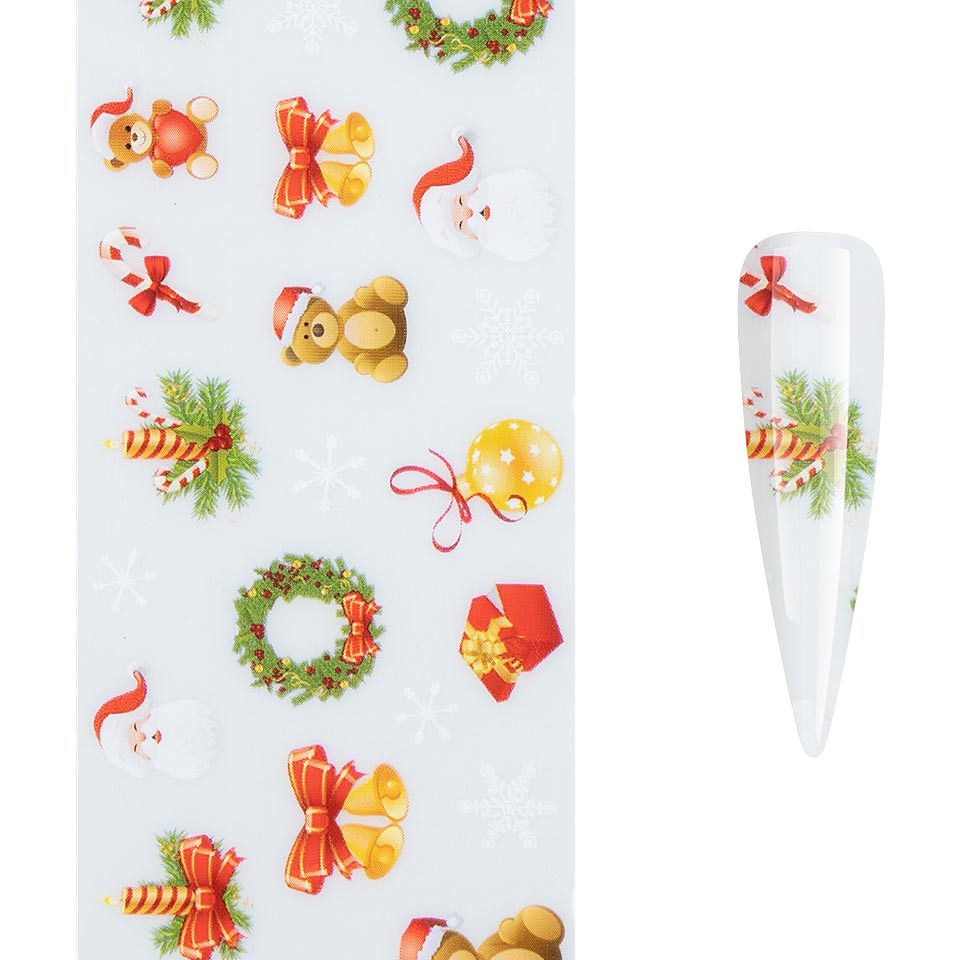 Folie Transfer Unghii LUXORISE Christmas Stars