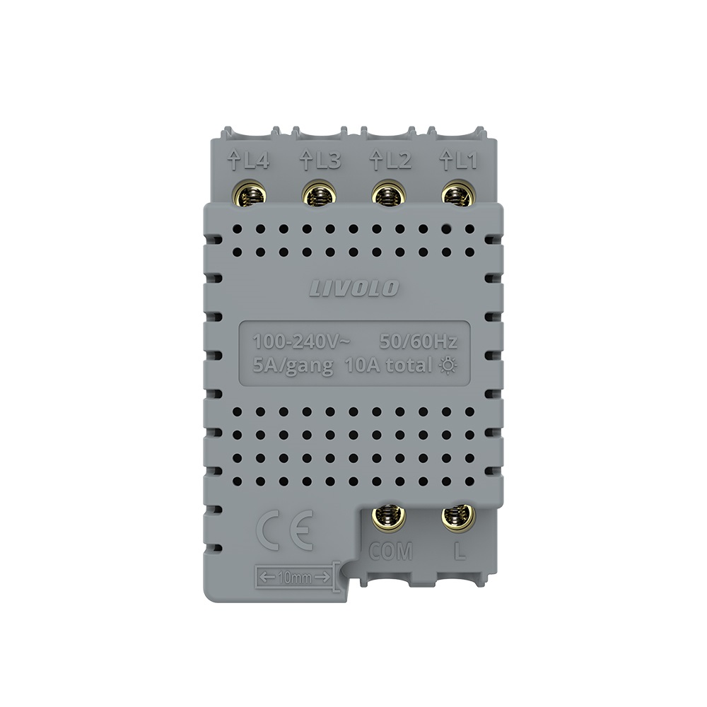 Modul Cvadruplu Livolo ZigBee Touch, Standard Italian - imagine 3