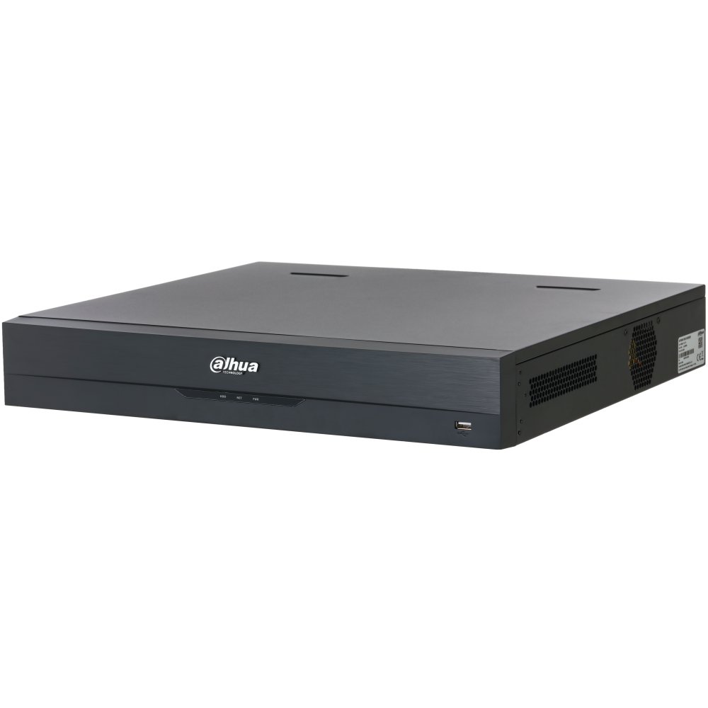 NVR 32 canale WizSeek Dahua NVR5432-EI2, 32MP, Detectie si recunoastere faciala, SMD Plus, Perimetru, 4 x SATA, AcuPick , fara PoE