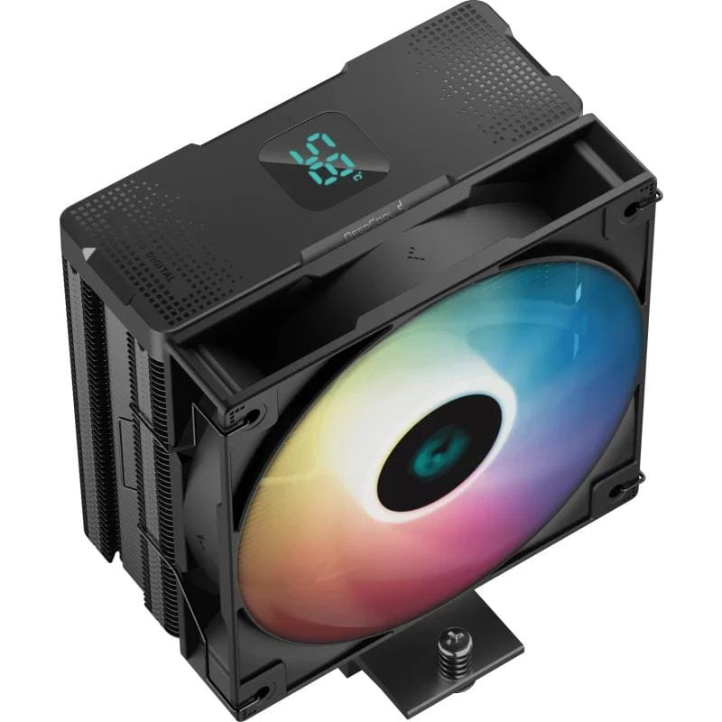 Cooler Deepcool AG400 Digital ARGB - Performanță și Ecran LED - imagine 6