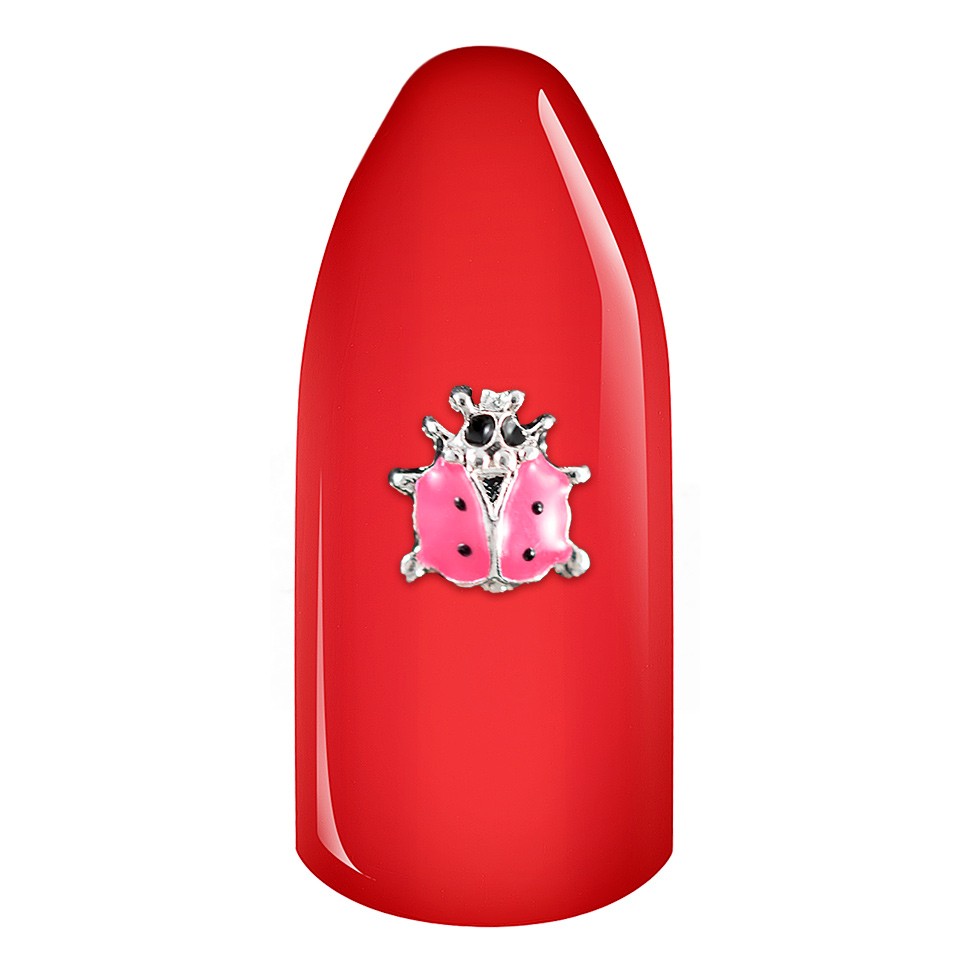 Decoratiune Unghii 3D Pink Ladybug | Kitunghii