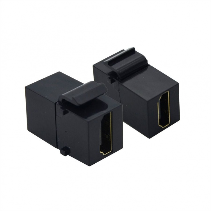 Adaptor Keystone HDMI Value Negru