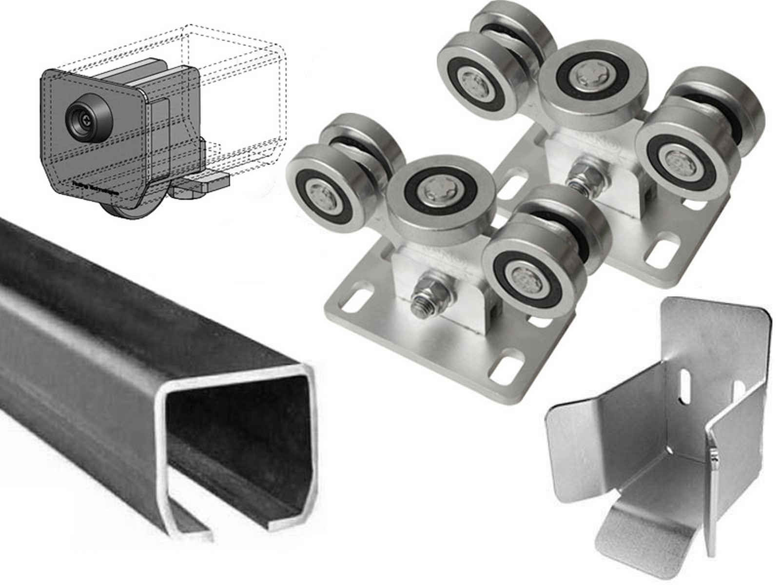 Feronerie Poartă Autoportantă Atu tech 400Kg - imagine 2