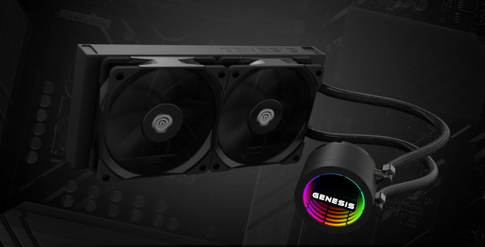 Cooler Procesor Genesis Hydria 240 ARGB | AMD & Intel - imagine 2