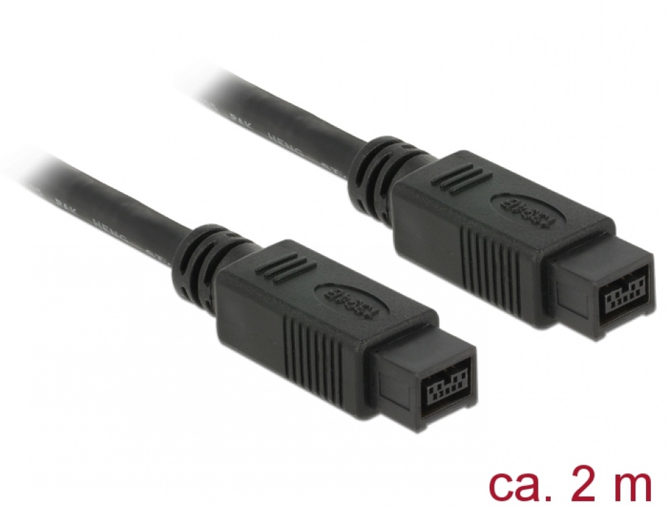 Cablu Firewire 9-9 Delock 2m