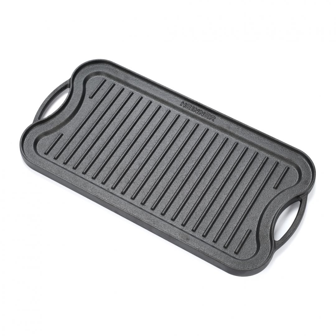 Tavă Grill Fontă Heinner Pura 51x26cm - Gătit Tradițional - imagine 6